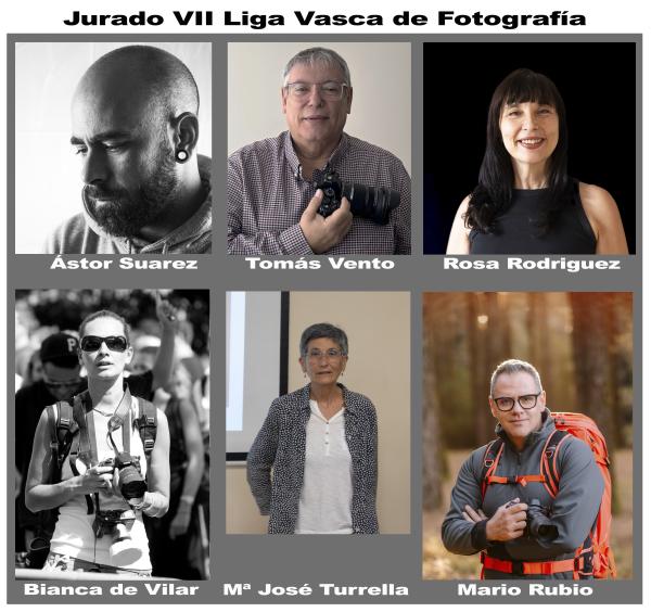 Jurados VII Liga Vasca de Fotografía